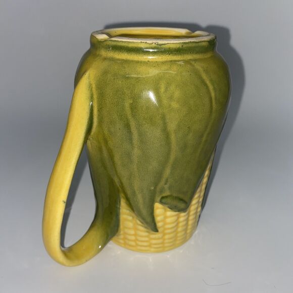 Vintage Shawnee Corn King Creamer ~ Small Pitcher 4.75" Pottery Marked USA # 70 - Picture 9 of 10